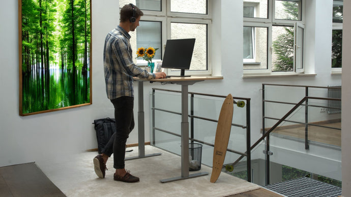 Schreibtisch auf Knopfdruck: Der elektrisch höhenverstellbare 160x80 Schreibtisch als dein täglicher Stimmungsaufheller