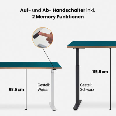 140 x 80 cm WRK21 PREMIUM-TISCHPLATTE