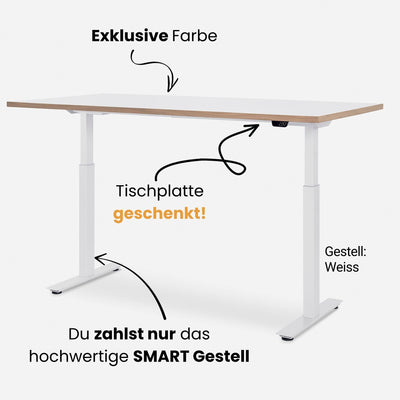 160 x 80 cm WRK21 PREMIUM-TISCHPLATTE