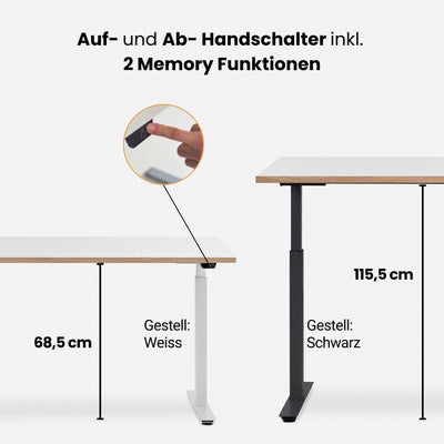 160 x 80 cm WRK21 PREMIUM-TISCHPLATTE