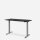 120 x 60 cm WRK21&reg; SMART, Farbe: Sorano Eiche, schwarz / Grau