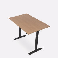 120 x 80 cm WRK21&reg; SMART, Farbe: Elmau Buche / Schwarz