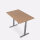 120 x 80 cm WRK21&reg; SMART, Farbe: Elmau Buche / Grau