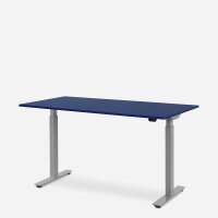 140 x 80 cm WRK21&reg; SMART, Farbe: Premium Ozean-Blau / Grau