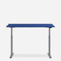 140 x 80 cm WRK21&reg; SMART, Farbe: Premium Ozean-Blau / Grau