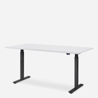 160 x 80 cm WRK21&reg; SMART, Farbe: Uni-Wei&szlig; / Schwarz