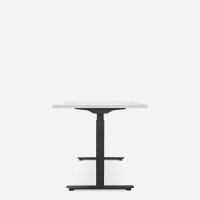 160 x 80 cm WRK21&reg; SMART, Farbe: Uni-Wei&szlig; / Schwarz