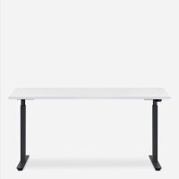 160 x 80 cm WRK21&reg; SMART, Farbe: Uni-Wei&szlig; / Schwarz