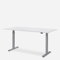 160 x 80 cm WRK21&reg; SMART, Farbe: Uni-Wei&szlig; / Grau