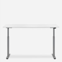 160 x 80 cm WRK21&reg; SMART, Farbe: Uni-Wei&szlig; / Grau