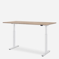 160 x 80 cm WRK21® SMART, Farbe: Kendal Eiche /...