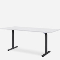 180 x 80 cm WRK21&reg; SMART, Farbe: Uni-Wei&szlig; / Schwarz