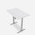 120 x 80 cm WRK21&reg; WORK - Weiss Uni / Grau