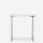 120 x 80 cm WRK21&reg; WORK - Weiss Uni / Grau