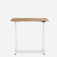 120 x 80 cm WRK21&reg; WORK - Elmau Buche / Weiss