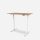 120 x 80 cm WRK21&reg; WORK - Elmau Buche / Weiss