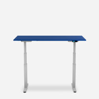 140 x 80 cm WRK21&reg; WORK - Ozean-Blau (Premium) / Grau