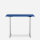 140 x 80 cm WRK21&reg; WORK - Ozean-Blau (Premium) / Grau