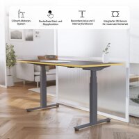 WRK21 Höhenverstellbarer Schreibtisch WORK