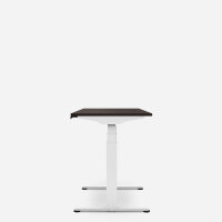 100 x 60 cm WRK21&reg; WORK - Sorano Eiche, schwarz / Weiss