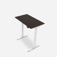 100 x 60 cm WRK21&reg; WORK - Sorano Eiche, schwarz / Weiss