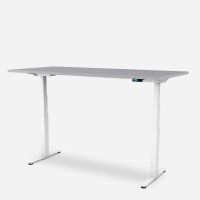 180 x 80 cm WRK21&reg; WORK - Grau Uni / Weiss