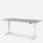 180 x 80 cm WRK21&reg; WORK - Grau Uni / Weiss
