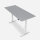 180 x 80 cm WRK21&reg; WORK - Grau Uni / Weiss
