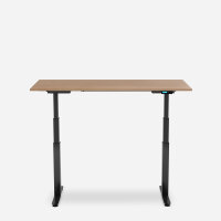 160 x 80 cm WRK21&reg; SMART, Farbe: Elmau Buche / Schwarz