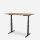 160 x 80 cm WRK21&reg; SMART, Farbe: Elmau Buche / Schwarz