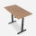 160 x 80 cm WRK21&reg; SMART, Farbe: Elmau Buche / Schwarz