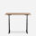 160 x 80 cm WRK21&reg; SMART, Farbe: Elmau Buche / Schwarz