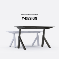 WKR21 Höhenverstellbarer Schreibtisch Y-DESIGN